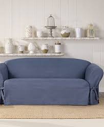 See more ideas about furniture covers, slipcovers, home furnishings. Sure Fit Authentic Denim One Piece Sofa Slipcover Reviews Slipcovers Home Decor Macy S