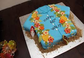 Birthday Bjs Themed Cake Options Walt S Hawaiian 60th By Emmacakes Via Flickr Luau Birthday Cakes Hawaiian Birthday Cakes Luau Cakes