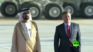 لحظة سقوط محمد بن راشد آل مكتوم عند وصوله إلى الأردن للمشاركة في القمة العربية Youtube