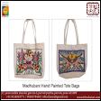 Madhubani Handpainted Tote Bags from Bihar
