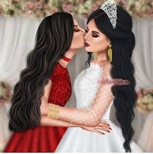 Gorgeous blonde casey and her beautiful bestie oxana chic like to pretend they're just friends, but they always seem to wear their sexiest lingerie when they're hanging out together. Bff Drawings Sarra Art 5 Friends Novocom Top