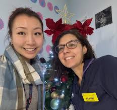 Midwifery lecturer Kristina and BHRUT CPF Teresa today