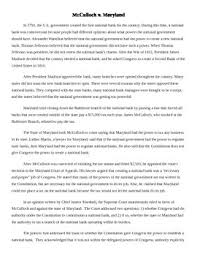 Mcculloch V Maryland By Allison Leazer Teachers Pay Teachers