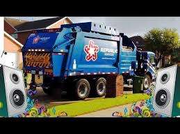 Garbage Truck Song For Kids Garbage Truck Videos For Children Recycling Lessons Kids Songs Garbage Truck