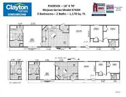 But before we press on to manufactured home dimensions, we have some thoughts for those who are still sitting on the fence about this type of housing. Single Wide Single Section Mobile Home Floor Plans Clayton Factory Direct