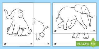 Our elephant coloring pages are free and easy to print. Baby Elephant Coloring Pages Teacher Made