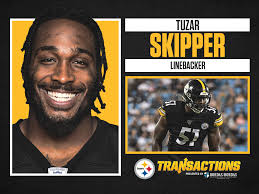 We have re-signed LB Tuzar Skipper and placed DE L.T. Walton