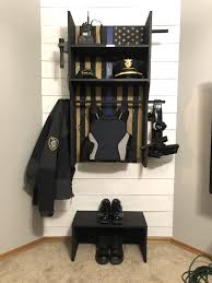 Police Uniform And Equipment Organizer Police Gear Stand Police Duty Gear Police Gear