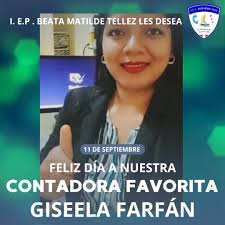 Felicidades por todo el esfuerzo, empeño alegría y por ser nuestra  contadora favorita., Muchas bendiciones.