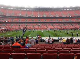 Firstenergy Stadium Section 107 Row 16 Seat 11 Home Of