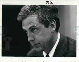 1987 Press Photo Jeffrey Kelleher Atty for William Dickens at his hearing