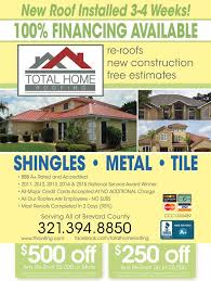 Highly, highly highly recommend this company to handle all of your roofing needs! Business Spotlight Total Home Roofing Honored As A Top 100 Roofing Contractor In America