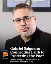 Hoy el presidente y fundador del National Latino Evangelical Coalition  (NALEC) el Rdo. Dr. Gabriel Salguero Pastors Salguero cumple 50 años. Le  deseamos a él y su familia todas las bendiciones del