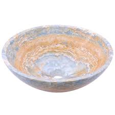 stone vessel sinks, blue onyx, vessel sink