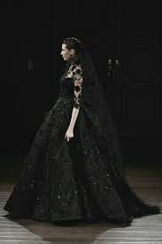 Pin By Black Betty On Style Black Wedding Dresses Black Wedding Gowns Gothic Wedding Dress