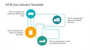 Oil And Gas Industry Powerpoint Flow Diagram Slidemodel