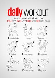 a simple no equipment workout for every day nine exercises