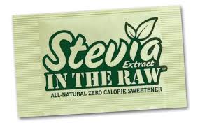 raw claim for stevia sweetener