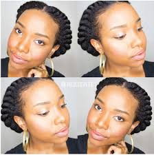 Twisted Halo Natural Hair Quick And Easy Protective Style Protective Hairstyles For Natural Hair Natural Hair Styles For Black Women Natural Hair Styles Easy