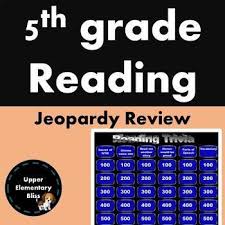 Distance Learning 5th Grade Ela End Of Year Or Test Prep Review Jeopardy 5th Grade Ela 5th Grades Ela Test Prep