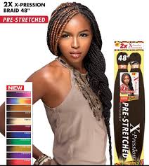 Shipped with usps priority mail. 2x X Pression Pre Stretched Braid 48 4uhair Unlimited
