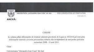 85/2006 privind procedura insolvenţei, cu modificările şi completările ulterioare, iar calculul acestora va fi efectuat conform. Plata DiferenÈ›elor Salariale Conform Legii 85 2016 Universitatea Alexandru Ioan Cuza Din IaÈ™i