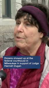 Protestors gather in support of Wisconsin Judge Hannah Dugan