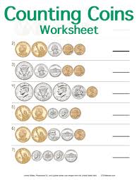 counting coins worksheet stem sheets