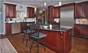 Design square raised center panel for wall, base and drawer front color & finish black cherry ac finish. What Is A Transitional Kitchen Cherry Cabinets Kitchen Kitchen Cabinet Styles Beautiful Kitchen Cabinets