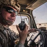 U.S. Marine Corps Pfc. Austin Rhorer, an aviation mechanic
