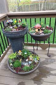 Fairy Gardens For The Kids Gnome Garden By L Strnad Fairy Garden Miniature Fairy Gardens Mini Fairy Garden
