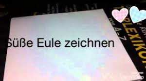 Susse Eule Zeichnen Youtube