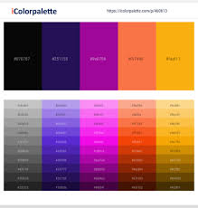 Color themes are designed to be. 7 Latest Color Schemes With Dark Magenta And Orange Color Tone Combinations 2021 Icolorpalette