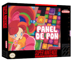 The series began with panel de pon in japan, named tetris attack in north america, and has since been adapted to many other consoles. Made A Quick Snes Cover For The English Patch Of Panel De Pon Hopefully Its Useful For Some People Minisnesmods