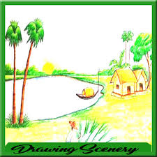 How to draw a house scenery for kids. About Drawing Beautiful Scenery Google Play Version Apptopia