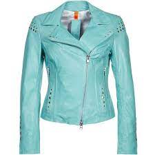 See This And Similar Milestone Jackets Outer Fabric Material 100 Leather Leather Jackets Women Leather Jacket Blue Leather Jacket