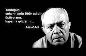 Ahmed arif, 21 nisan 1927 yılında diyarbakır'da doğdu, 2 haziran 1991'de ankara'da. Terketmedi Sevdan Seni Ekoloji Birligi