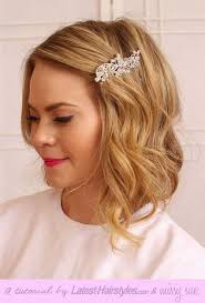 Fear not, no bloom is too big for a short 'do. 20 New Wedding Styles For Short Hair Hairstyles And Haircuts Lovely Hairstyles Com