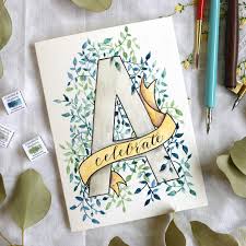 To be honest, most of the time, just doing the two steps above gets the colors close to the original art, even for printing. Watercolor Initial Diy Birthday Card Tutorial The Postman S Knock