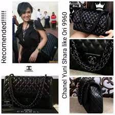 Cari tas merk chanel terlengkap di bukalapak. Tas Channel Yuni Shara Black Hardware Semi Original Shopee Indonesia