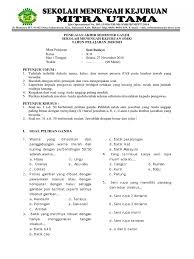 Bank soal download sdhots pai sd soal plh kelas 9 semester 1 dan kunci jawaban soal uts muatan lokal kelas 2 semester 2 contoh soal. Soal Seni Budaya Kelas Xii