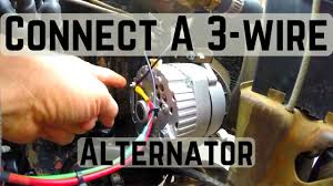 The other main connection on the alternator is the output terminal that charges the battery. 3 Wire Alternator Hookup Explained It S Easy If I Can Do It So Can You Bad Hombre Garage Ep 88 Youtube