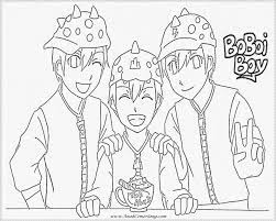 With his friends ying hannah yaya in the original malay version gopal and fang they fight to protect the earth from alien threats who aim to conquer the. Mewarnai Gambar Boboiboy Bagian 1 Anak Cemerlang