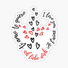 Voilà un moyen original (invented in china) pour dire je t'aime en chinois. Wo Ai Ni Gifts Merchandise Redbubble