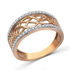 Tanzanite, aquamarine, pearl and diamond look equally stunning in this warm, pinkish metal. Rose Gold Ring For Women Novocom Top