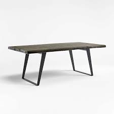 Mdf wood furniture table set modern room decoration design round dining tables with 4 chairs and bench. Solid Wood Dining Tables Crate And Barrel