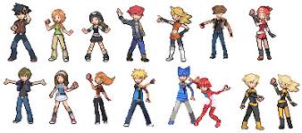 Tagged as adventure games, pokemon games, retro games, rpg games, and strategy games. Pokemon Trainer Sprite Set 1 By Dragonavalon On Deviantart