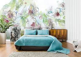 الرسوم الزاهية و الورود في أوراق حائط 2019 المرسال