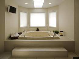 Meski letaknya ada di bagian belakang, fungsi kamar mandi sangat penting. Desain Bathub Untuk Kamar Mandi Yang Bikin Kegiatan Berendam Lebih Asyik Furnizing