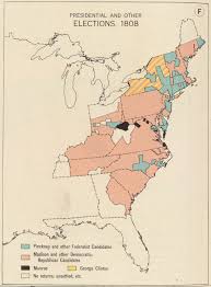 In the elections, george washington was elected as the first president and the members of the 1st united voters chose eight representatives, or electors to the electoral college, who voted for the president and james monroe and the election of 1808 in virginia. Presidential And Other Elections 1808 Norman B Leventhal Map Education Center
